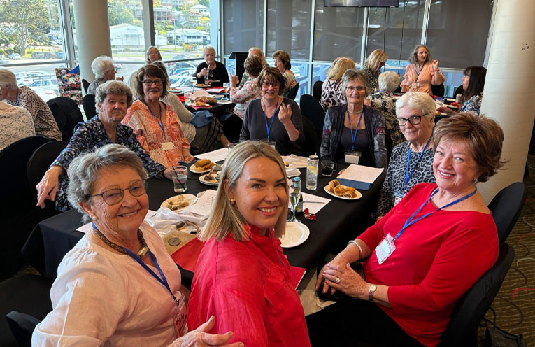 Guests enjoy the Physical Culture Nambucca Valley reunion.