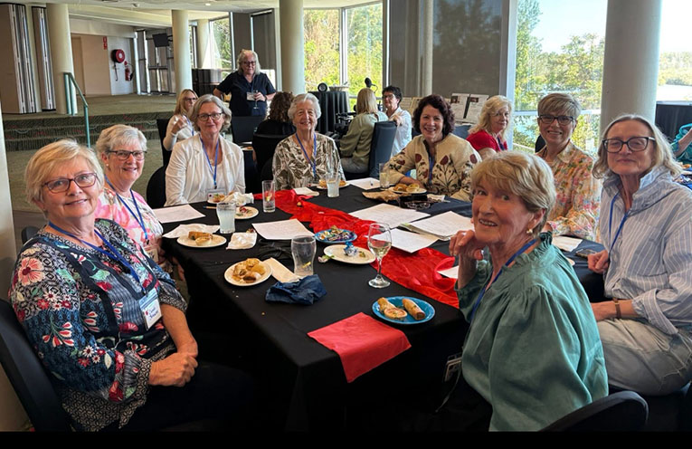 Guests enjoy the Physical Culture Nambucca Valley reunion.