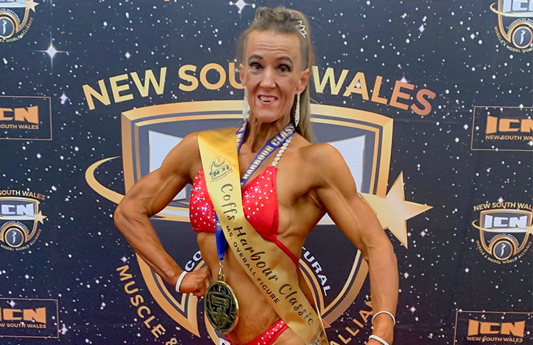 Wilbow wins triple gold at the ICN Coffs Harbour Bodybuilding Classic