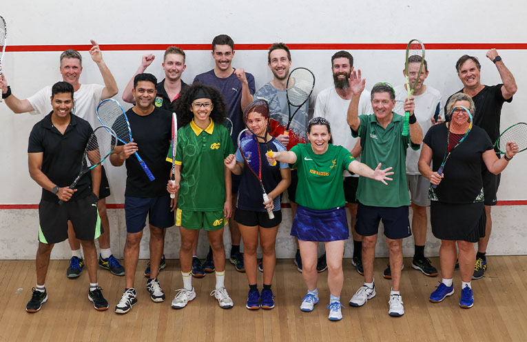 Nambucca Squash serves up doubles hit
