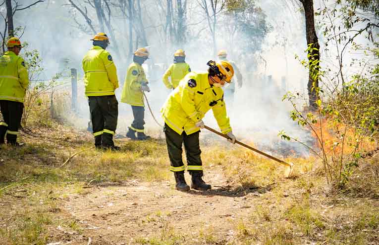 Cultural burning practices are integrated with accredited firefighting qualifications