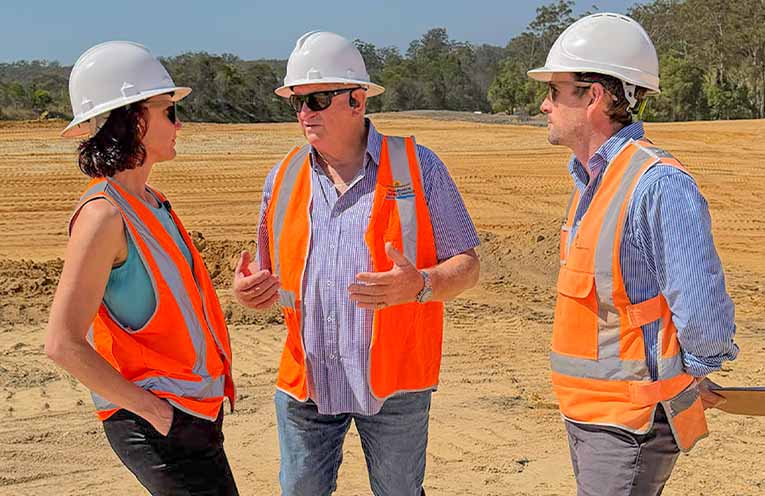 Earthworks pass halfway mark at Valla Urban Growth Area