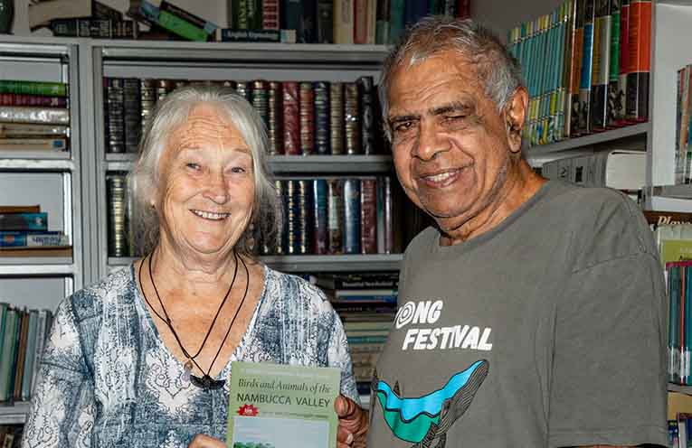 Artist and Elder collaborate to preserve language and protect wildlife