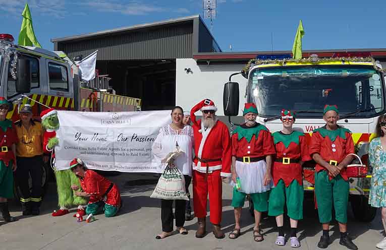 Valla RFS Brigade delights with annual Santa Run