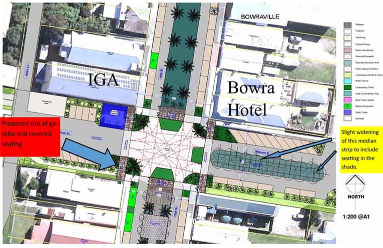 Council agrees to investigate shading and greenery in Bowraville’s town centre