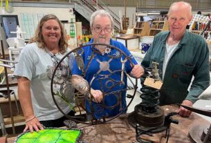 Coffs Harbour Men’s Shed exhibition showcases crafty blokes’ work