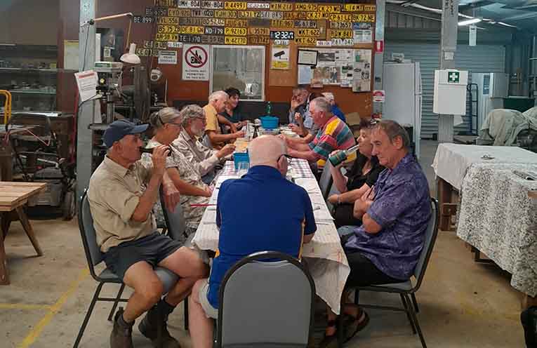 Stuarts Point Men’s Shed celebrates 2025 with Christmas lunch