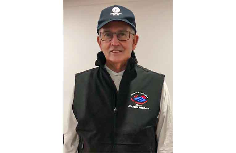 Phillip Lane has given six decades of frontline service with the Macksville–Scotts Head Surf Life Saving Club.