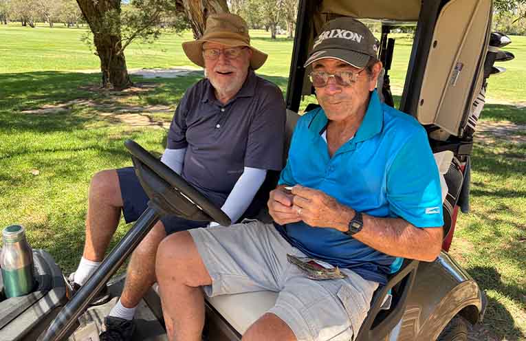 All the action from Nambucca Heads Island Golf Course