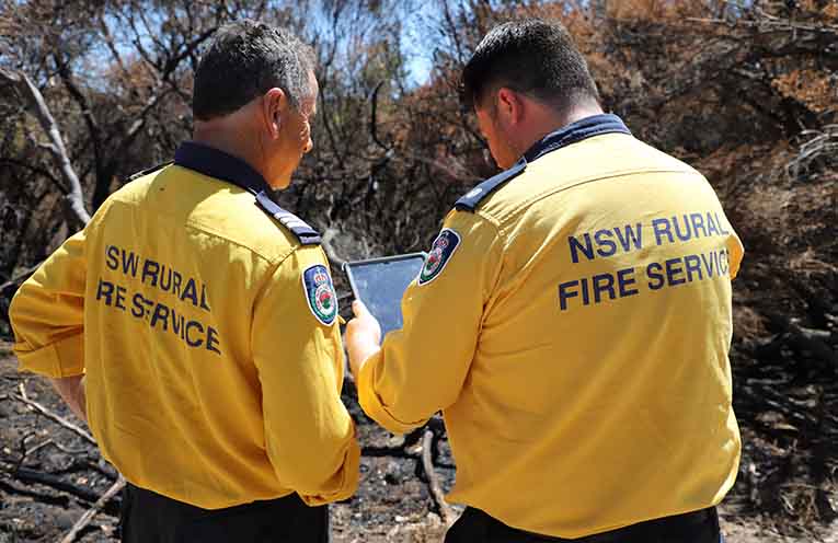 RFS volunteers now have improved access to real-time imagery, particularly in remote and high-risk areas.