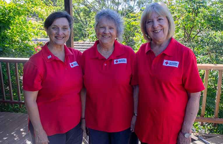 Red Cross volunteers strengthening community resilience