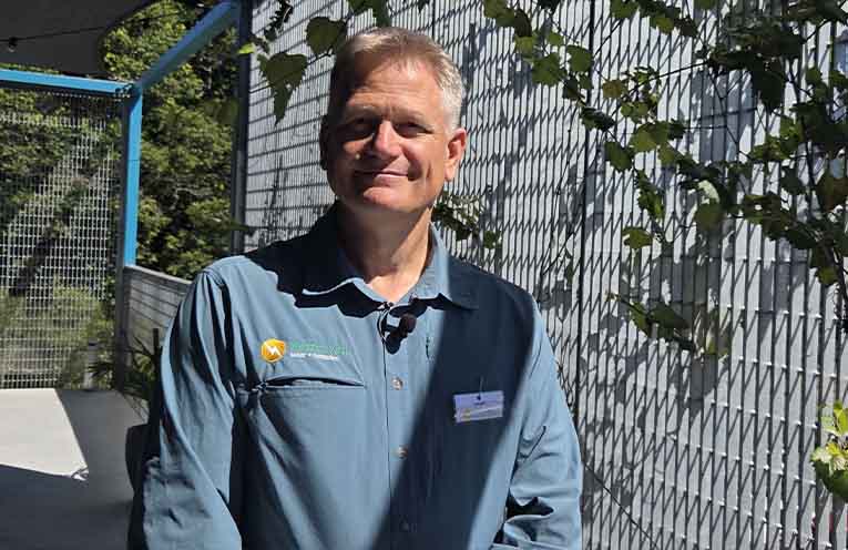 Workshop presenter and owner at BetterVolt, Geoff Tosio. Photo: Jessica Miller.