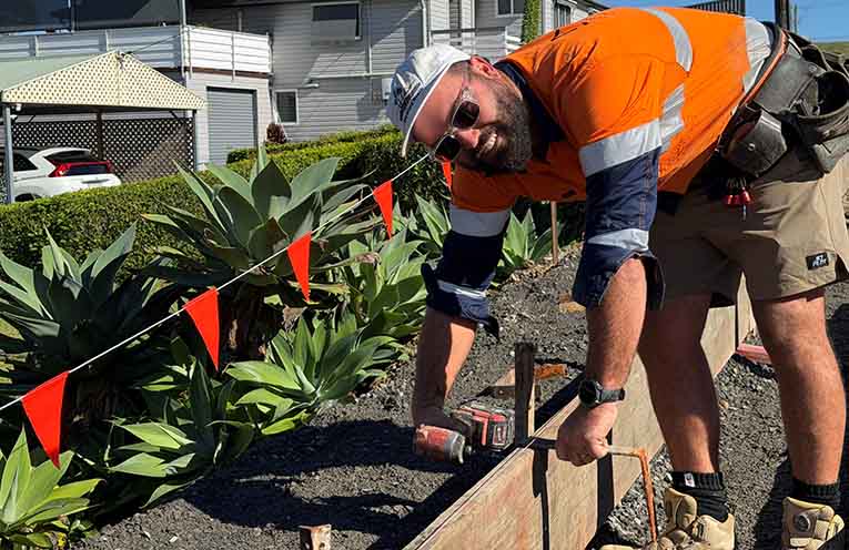 Fine weather helps deliver key Macksville infrastructure projects