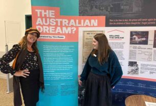 New library exhibition explores the changing Australian dream