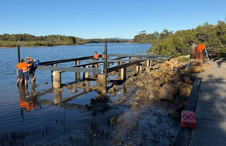 Anzac Park memorial jetty set to reopen in June