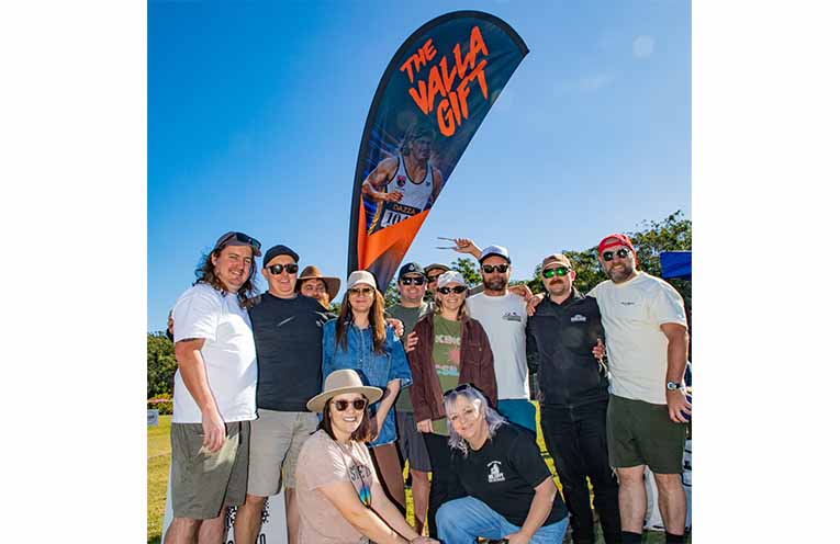 Some of the organisers and sponsors behind the 2nd Annual Valla Gift.