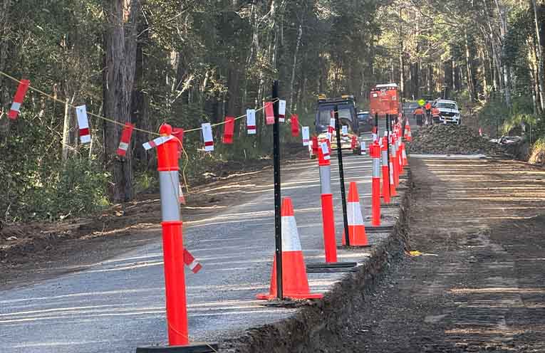 Grassy Head roadworks extended by one weekWEB:
