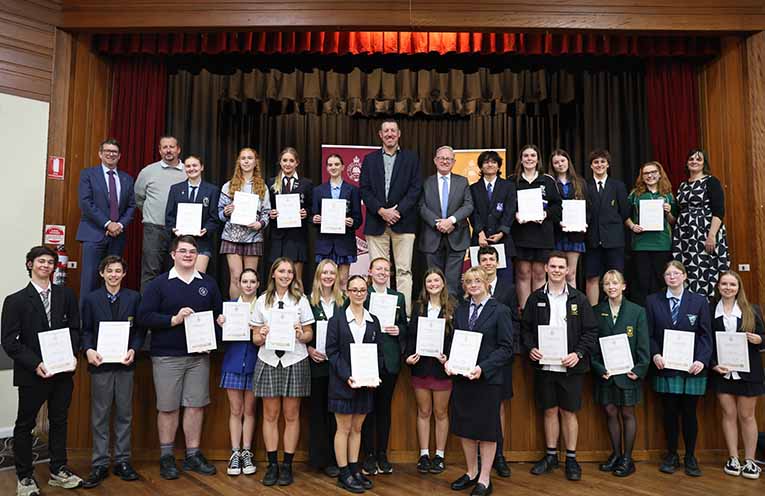 Participants at the youth forum. Photo: Dave Smith, NSW Parliament