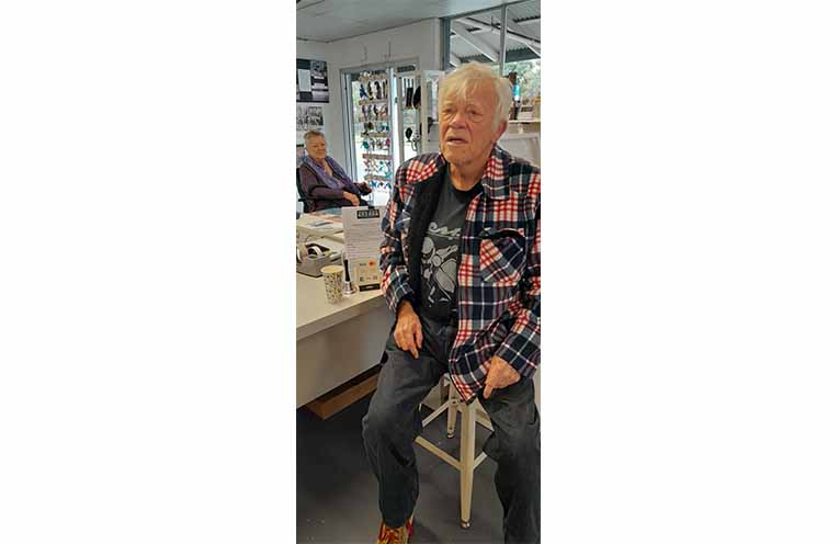Pete Gaily featured his hauntingly poignant works. Photos: Jen Hetherington.
