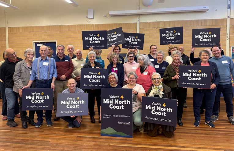 Voices spread longer and wider