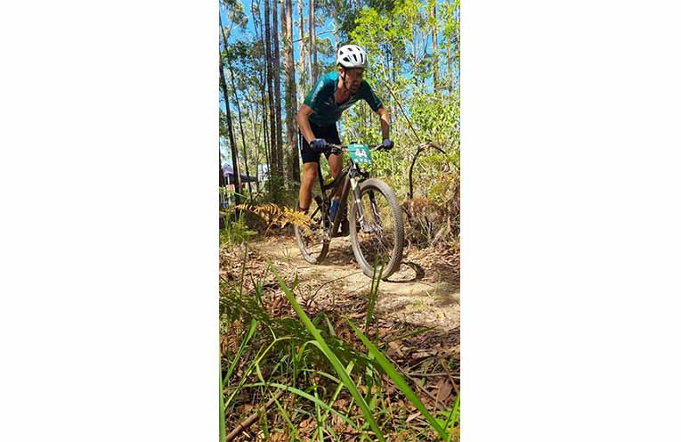 Action from the Jacks Ridge Mountain Bike trail. Photo: Facebook.