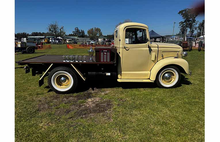 Truck trophies on Miss Daisy. Photo: Calissa Keough.