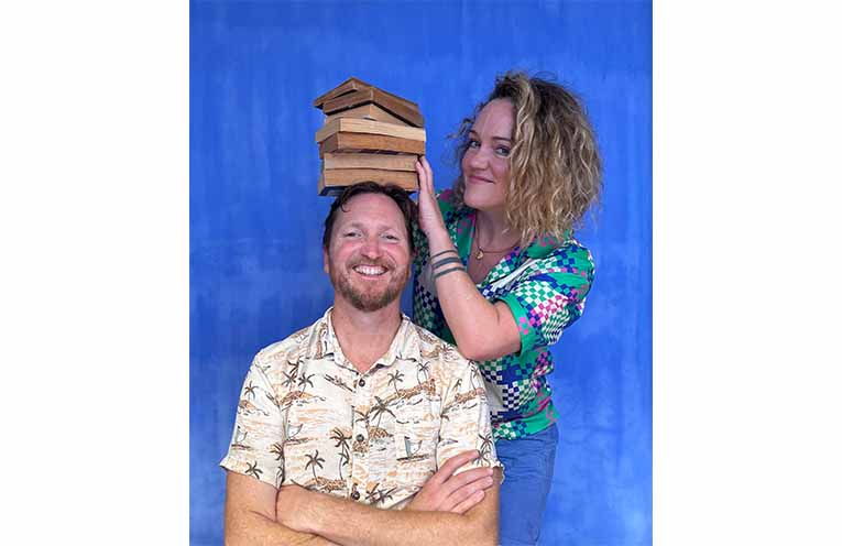 Writers Kate and Jol Temple. Photo: Supplied by Bellingen Readers & Writers Festival.