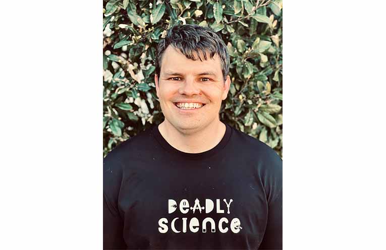 Participating author Corey Tutt. Photo: BRWF.