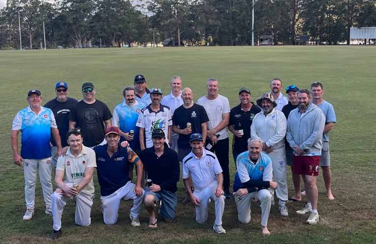 Coffs Coast Masters Cricket Club season under way