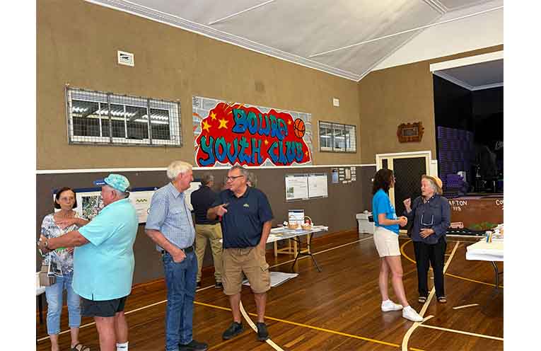 Residents received updates on key council projects at a community drop-in session last Saturday. Photo: NVC.