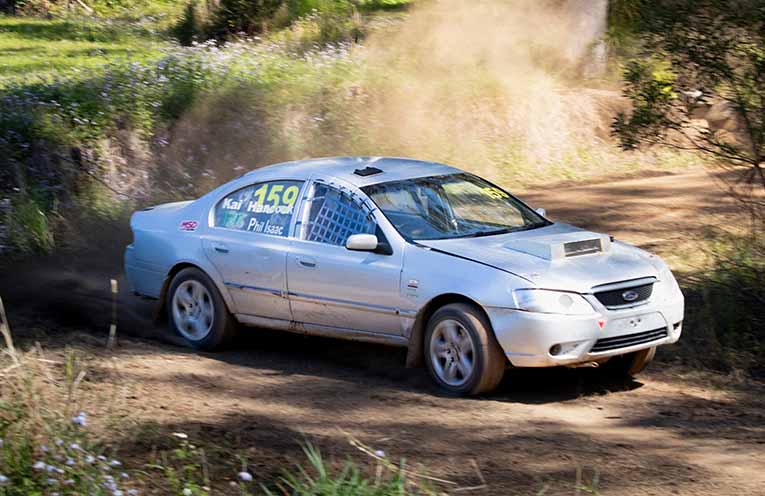 Kai Hancock was just pipped at the post during round two of the Coffs Coast Bush Khanacross Series. Photo: Stormes Art & Photography.