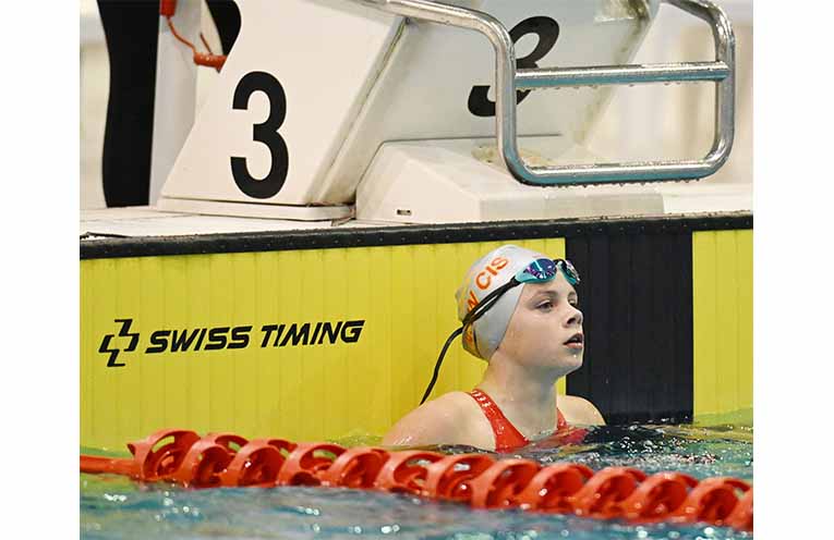 For Tilly Buchholz it is all about race times, not medals. Photo: Buchholz family.
