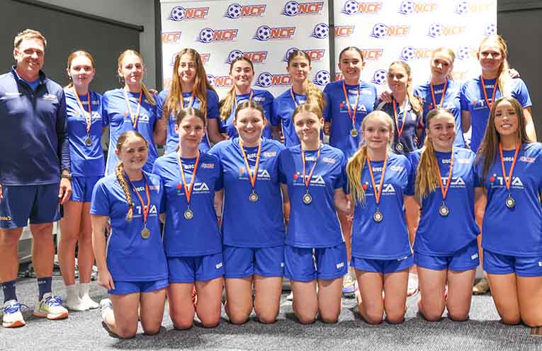 Talented Female Program footballers finish year on a high